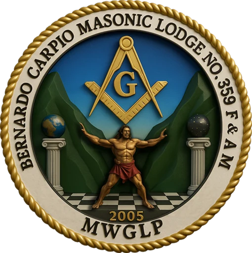 Official seal of Bernardo Carpio Masonic Lodge No. 359